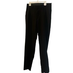 Boy’s Van Heusen S 16 Slim Dress Pants Black Zip Fly Side Hook Closure